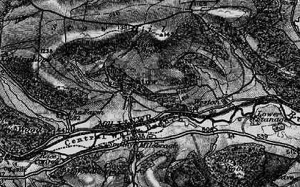 Old map of Stowe in 1899