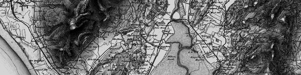 Old map of Strands in 1897