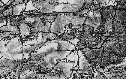 Old map of Stratfield Saye in 1895