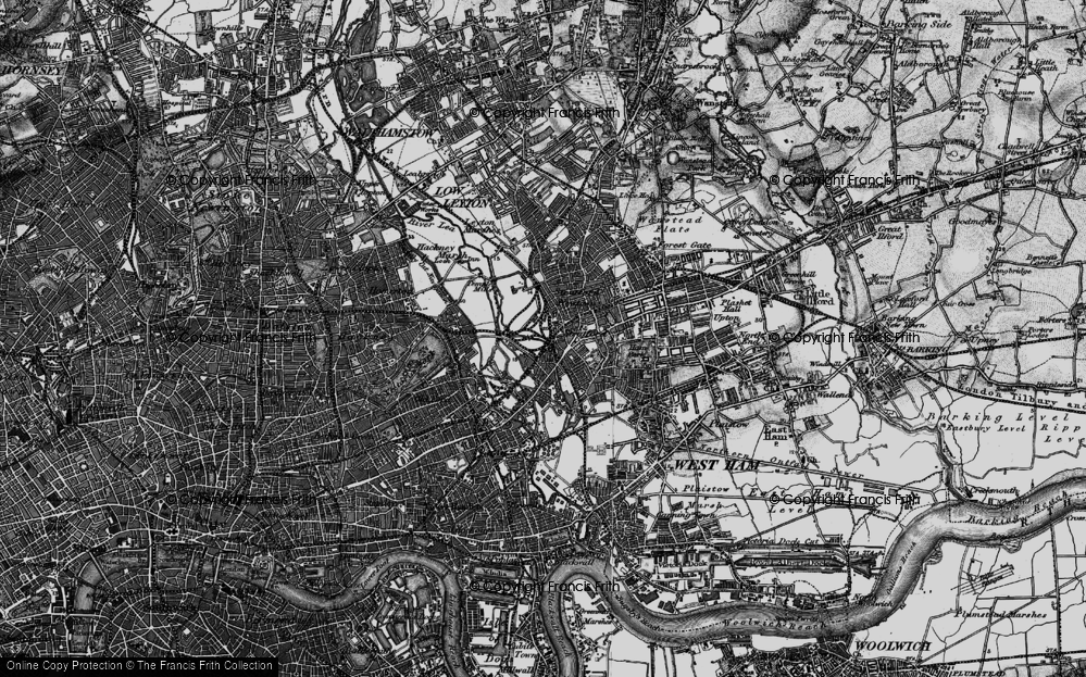 Stratford New Town, 1896
