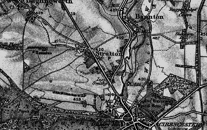 Old map of Stratton in 1896