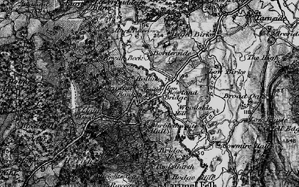 Old map of Strawberry Bank in 1897