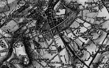 Old map of Stray, The in 1898