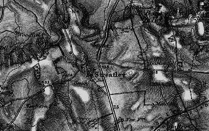 Old map of Bartonhill Cutting in 1896