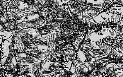 Old map of Strelley in 1895