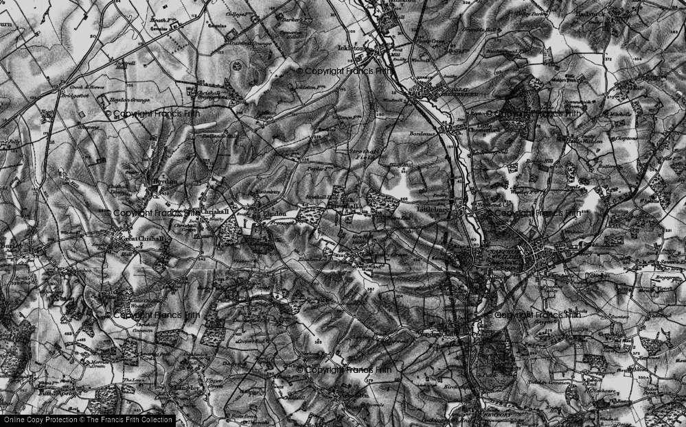 Old Map of Strethall, 1896 in 1896