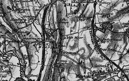 Old map of Stretton Hillside in 1896