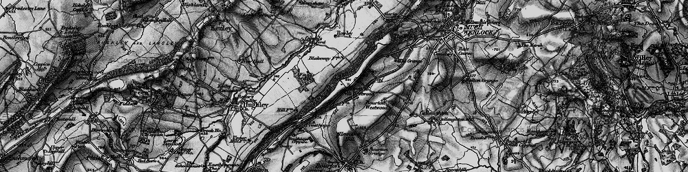 Old map of Blakeway Coppice in 1899