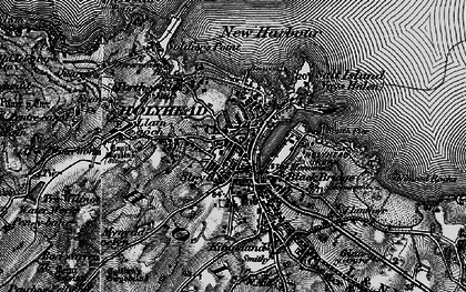 Old map of Stryd in 1899