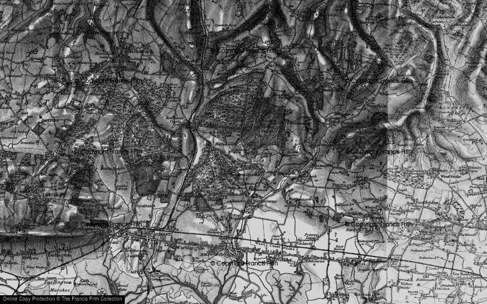 Old Map of Stubbermere, 1895 in 1895