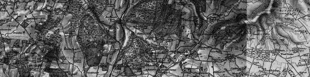 Old map of Stubbermere in 1895