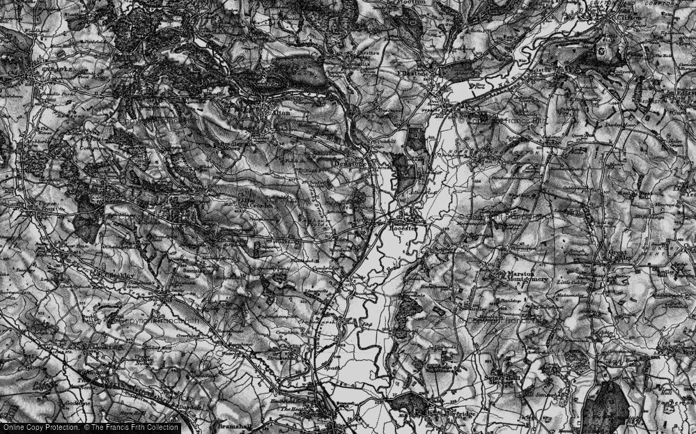 Old Map of Stubwood, 1897 in 1897
