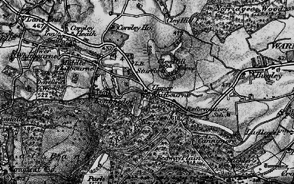 Old map of Whitbourne Springs in 1898