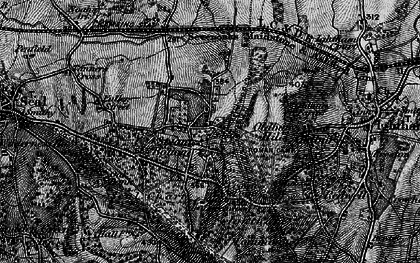 Old map of Styants Bottom in 1895