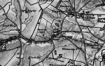 Old map of Styrrup in 1895
