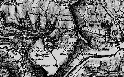 Old map of Suffield in 1897