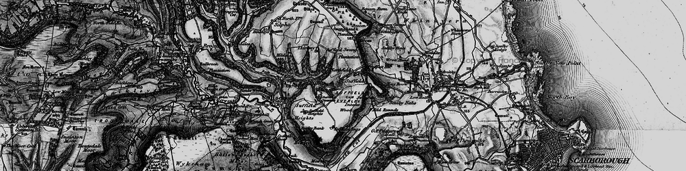 Old map of Suffield in 1897