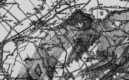 Old map of Sulhampstead Bannister Upper End in 1895