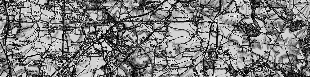 Old map of Summerhill in 1899