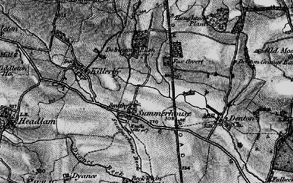 Old map of Summerhouse in 1897