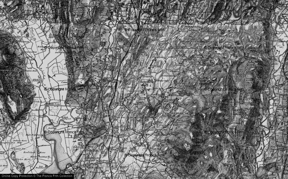 Old Map of Summerlands, 1897 in 1897