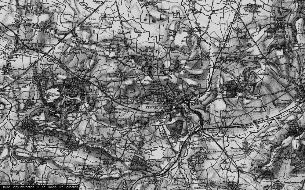 Old Map of Summerlands, 1898 in 1898