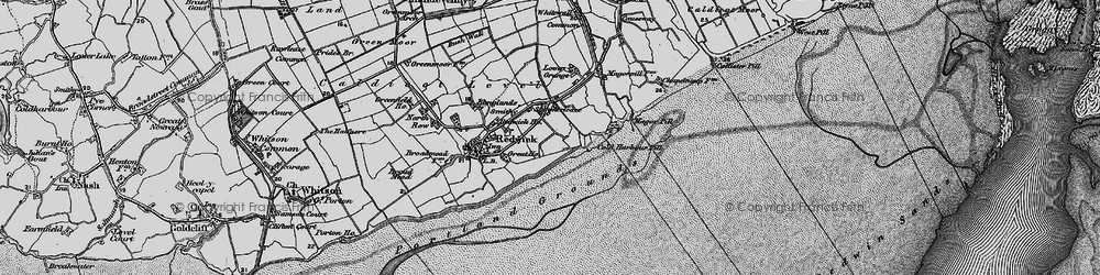 Old map of Summerleaze in 1898
