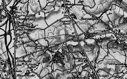 Old map of Summit in 1896
