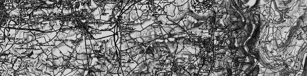 Old map of Summit in 1896