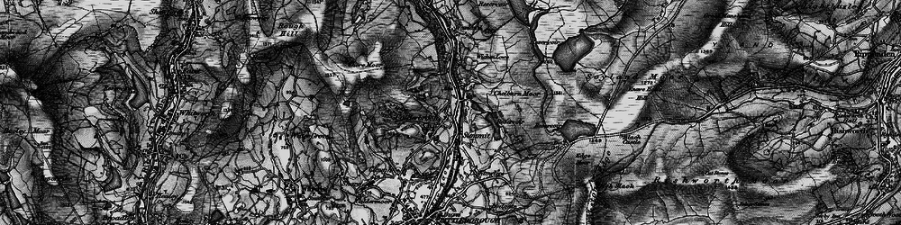 Old map of Summit in 1896