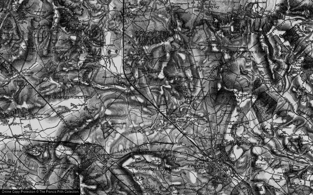 Old Map of Sundon Park, 1896 in 1896