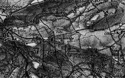 Old map of Sunniside in 1898