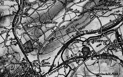 Old map of Sunny Bower in 1896