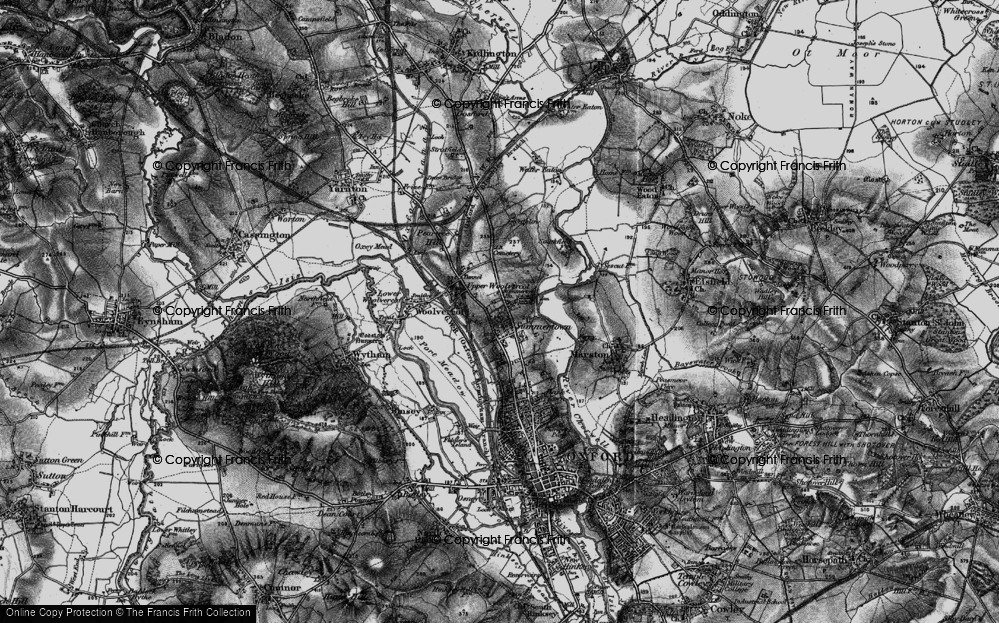 Old Map of Sunnymead, 1895 in 1895