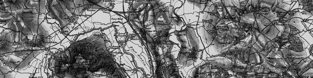 Old map of Sunnymead in 1895