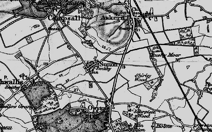 Old map of Sutton in 1895