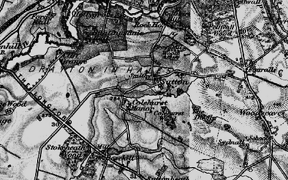 Old map of Brownhill Wood in 1897