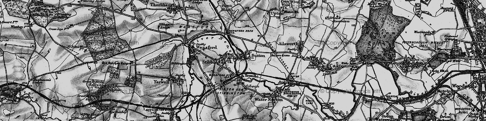 Old map of Sutton in 1898