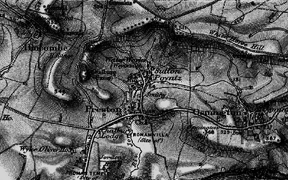 Old map of Sutton Poyntz in 1897