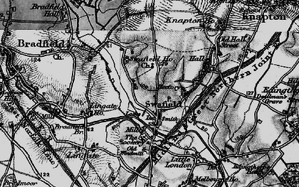 Old map of Swafield in 1898