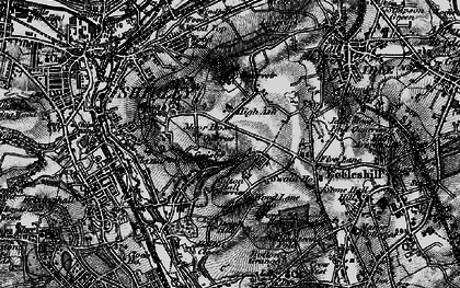Old map of Swain House in 1898
