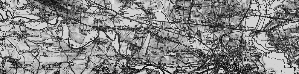 Old map of Swainshill in 1898