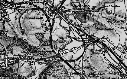 Old map of Swaithe in 1896