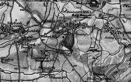 Old map of Swalcliffe in 1896