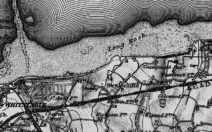 Old map of Swalecliffe in 1894