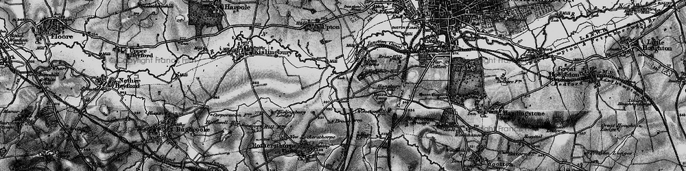 Old map of Swan Valley in 1898