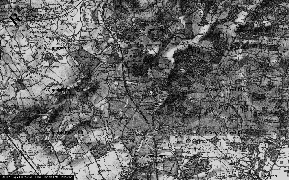 Old Maps of Swanley Bar, Hertfordshire - Francis Frith