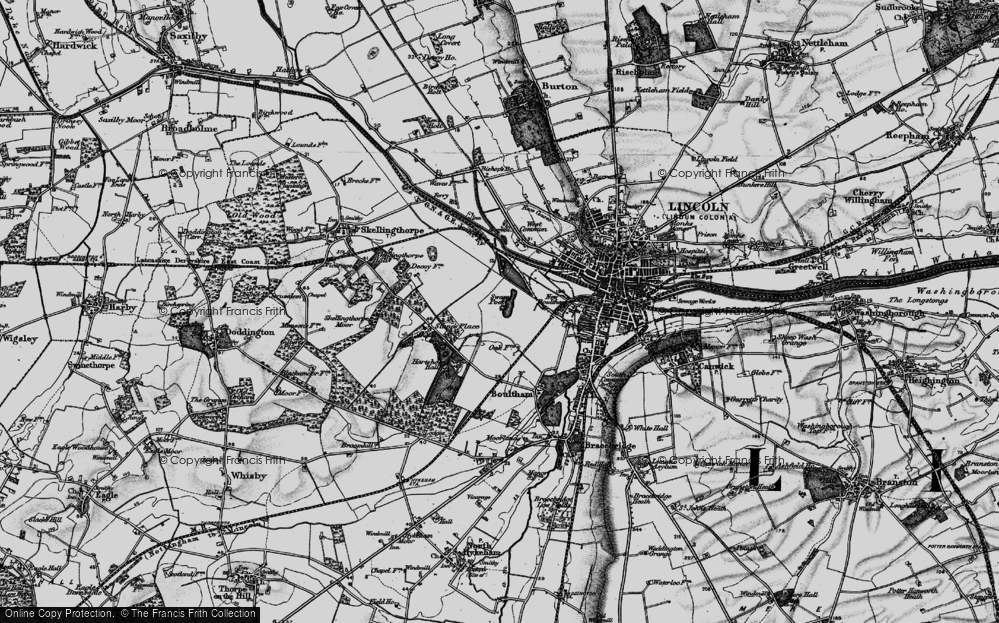 Old Map of Swanpool, 1899 in 1899