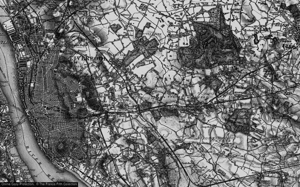 Old Map of Swanside, 1896 in 1896