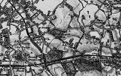 Old map of Swanside in 1896